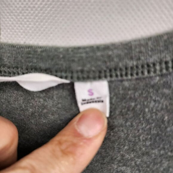 Athleta Jasper Green Ruched Tulip Hem Seeker T-Shirt Dress Size Small - Picture 11 of 11